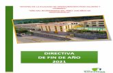DIRECTIVA DE FIN DE AÑO 2021 - salesianocusco.edu.pe