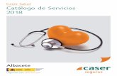 Caser Salud Catálogo de Servicios 2018 - Cuadro Médico
