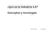 ¿Qué es la Industria 4.0? Conceptos y tecnologías