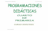 Programación Didáctica C.P. Berducedo