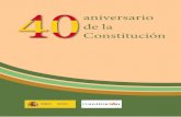 40 aniversario de la Constitución - mjusticia.gob.es