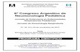 6º Congreso Argentino de Neumonología Pediátrica