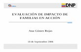 EVALUACIÓN DE IMPACTO DE FAMILIAS EN ACCIÓN