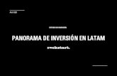 PANORAMA DE INVERSIÓN EN LATAM