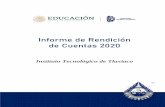 Informe de Rendición de Cuentas 2020 - Tlaxiaco