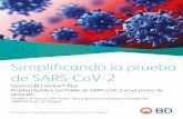 Simplificando la prueba de SARS-CoV-2 - BD
