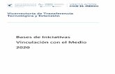 BasesdeIniciativas VinculaciónconelMedio 2020 - UTEM