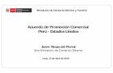 Acuerdo de Promoción Comercial Perú - Estados Unidos