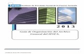Guía de Organización del Archivo General del IPSFA.
