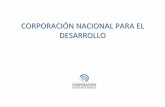 CORPORACIÓN NACIONAL PARA EL DESARROLLO