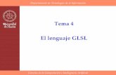 Tema 4 El lenguaje GLSL