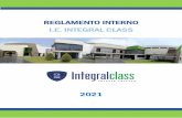 REGLAMENTO INTERNO I.E. INTEGRAL CLASS