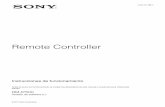Remote Controller - Sony