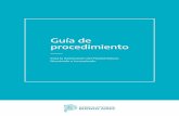 Guía de procedimiento - Provincia de Buenos Aires