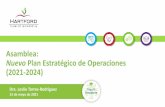 (2021-2024) Nuevo Plan Estratégico de Operaciones Asamblea