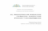 EL REGISTRO DE ENSAYOS CLÍNICOS: ASPECTOS ÉTICOS Y …