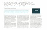 DES-ARCHIVO Y ANOMIAS DE LA ACUMULACIÓN DE IMÁGENES …