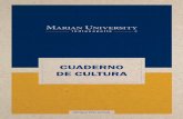 CUADERNO DE CULTURA - Marian University