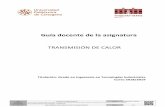 TRANSMISIÓN DE CALOR