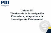 Unidad III Técnicas de la Investigación Financiera ...
