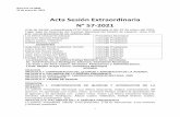 Acta Sesión Extraordinaria N° 57-2021