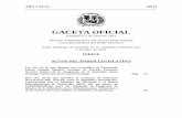 GACETA OFICIAL - Dirección General de Crédito Público