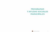 PROGRAMAS Y AYUDAS SOCIALES MUNICIPALES