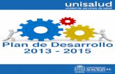 Plan de Desarrollo 2013 - 2015