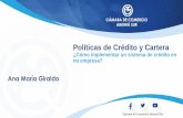 Políticas de Crédito y Cartera - ccas.org.co