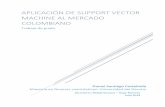 Aplicación de SUPPoRT vector machine al mercado colombiano