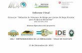 Proyecto Red de Innovación Agrícola - Red SICTA