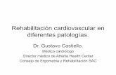 Rehabilitación cardiovascular en diferentes patologías.