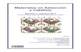 Materiales en Adsorci³n y Catlisis - num 1    Materiales en Adsorci³n y Catlisis