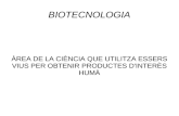 Biotecnologia 2n BATX ppt
