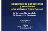 Desarrollo de aplicaciones y soluciones con ... Desarrollo de aplicaciones y soluciones con software