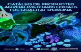 Catàleg de productes agroalimentaris locals i de qualitat d'Osona