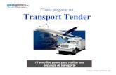 Transport tender