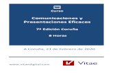 Comunicaciones y Presentaciones ... Presentaciones Eficaces 7آھ Ediciأ³n Coruأ±a 8 Horas A Coruأ±a,